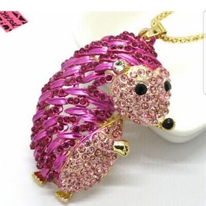 Betsey Johnson Hedgehog Necklace